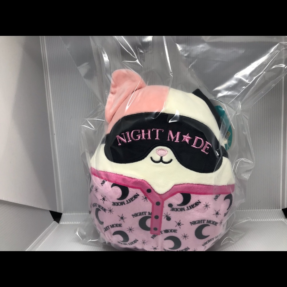 NWT Katsla the Cat 8in Squishmallow Series 37 "Night Mode" Pjs Design - Picture 5 of 5